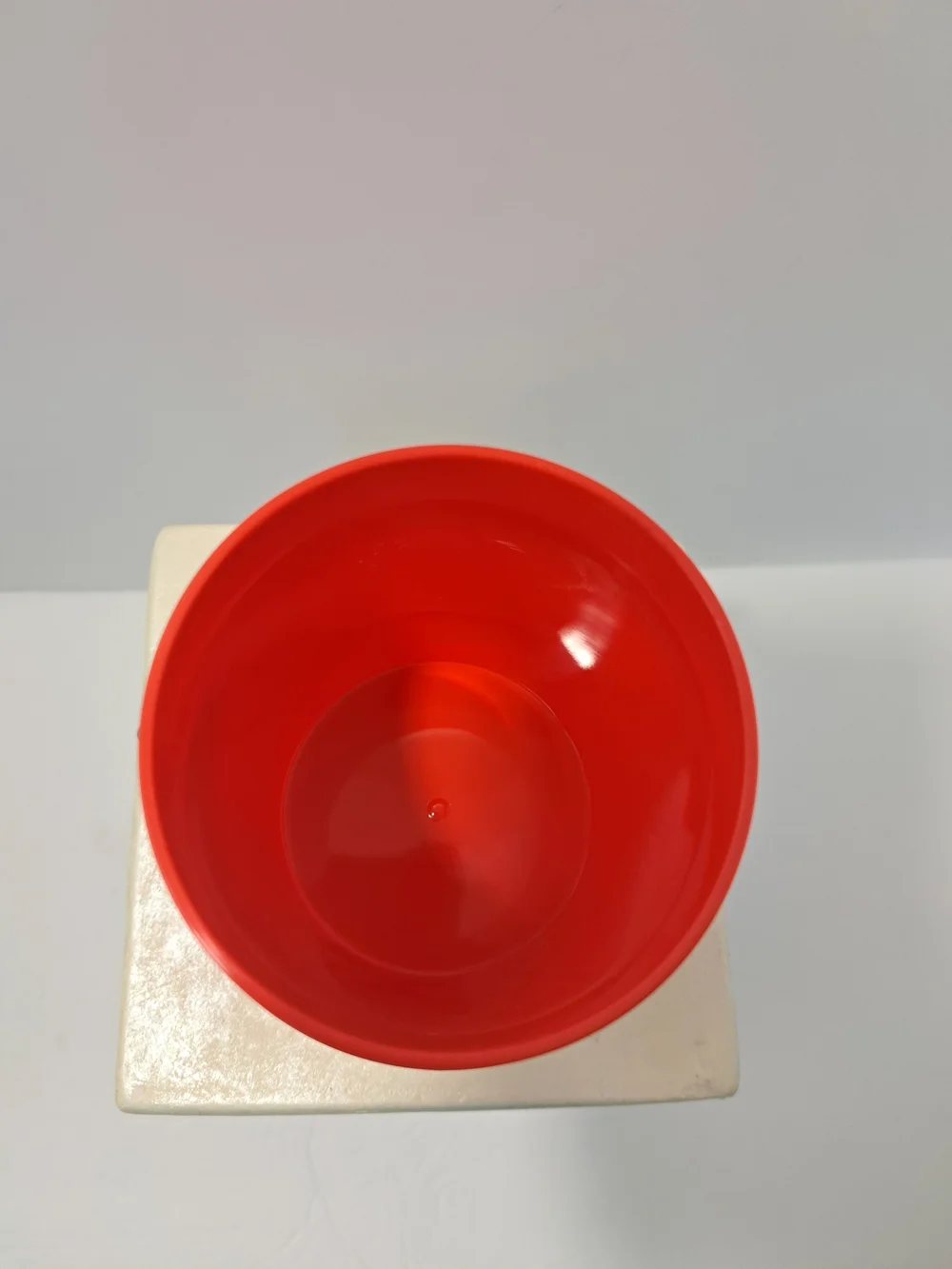 Buc-ee's Red Plastic Mini Bucket with Handle - Set of 2 New